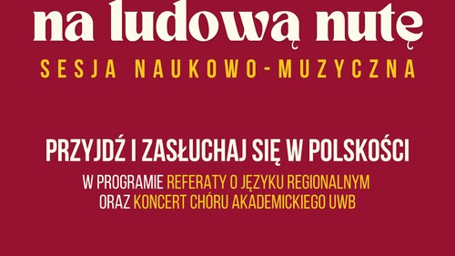 „Na ludową nutę" już 14 listopada. Przyjdź i zasłuchaj się w polskości!