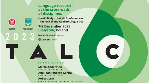 Konferencja TALC2023 7-8 grudnia 2023 r.