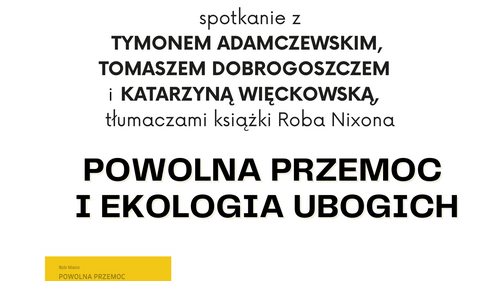 Powolna przemoc i ekologia ubogich