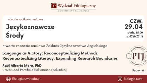 Językoznawcza Środa 29 kwietnia 2026 r.