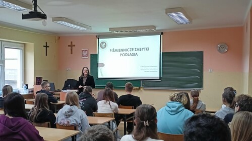 „Piśmiennicze zabytki Podlasia” z wizytą w Dąbrowie Białostockiej