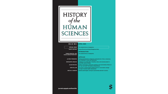 History of the Human Sciences