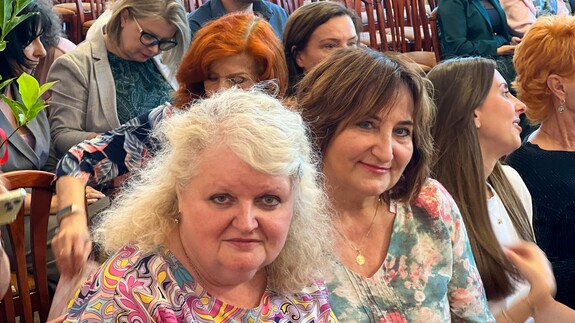 Jubileusz 42-lecia pracy Dyrektor administracyjnej mgr Bożeny Poniatowicz