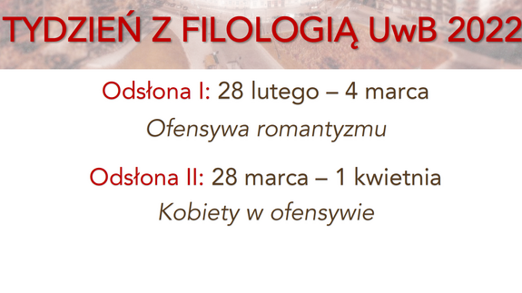 Tydzień z Filologią UwB