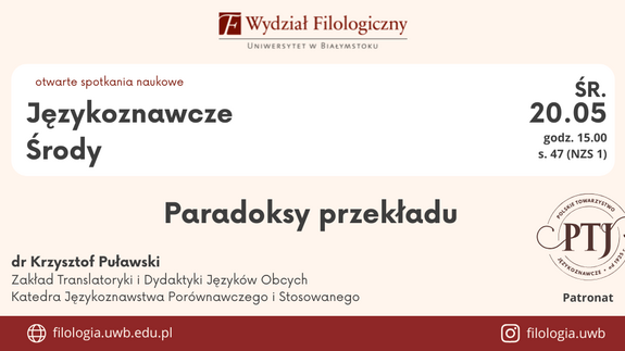 Językoznawcza Środa
