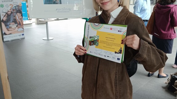 Laureatka konkursu fotograficznego