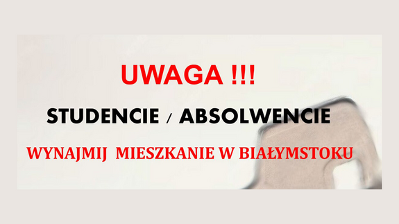 Program "Mieszkanie dla Absolwenta" - zmiana warunków