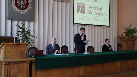 Inauguracja roku akademickiego 2018/2019 Wydział Filologiczny