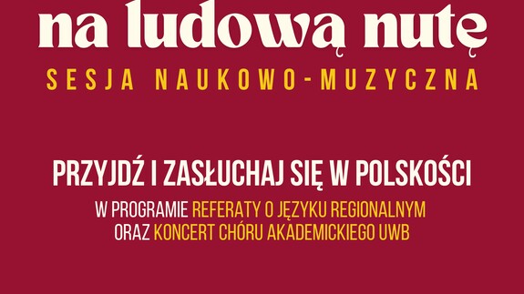 „Na ludową nutę" już 14 listopada. Przyjdź i zasłuchaj się w polskości!