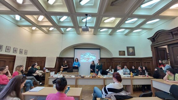 Studentki filologii rosyjskiej na Uniwersytecie Sofijskim im. św. Klemensa z Ochrydy.