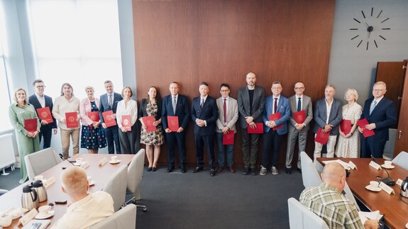 Nowi dziekani Wydziałów Uniwersytetu w Białymstoku z nominacją