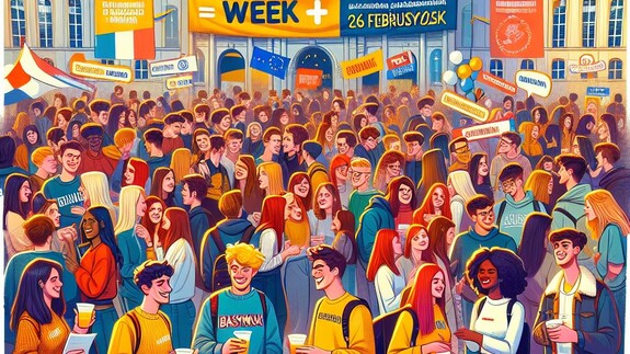 Erasmus Week - Mikser Studencki na Wydziale Filologicznym