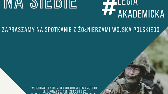 Legia Akademicka zaprasza i rekrutuje studentów