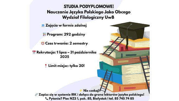 Zostań lektorem języka polskiego jako obcego!