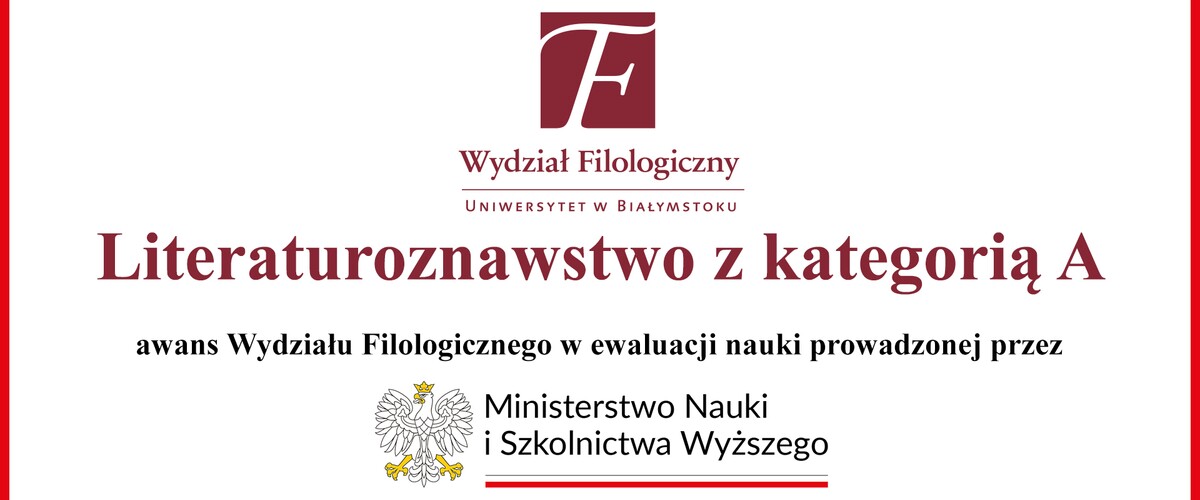 Literaturoznawstwo z kategorią A