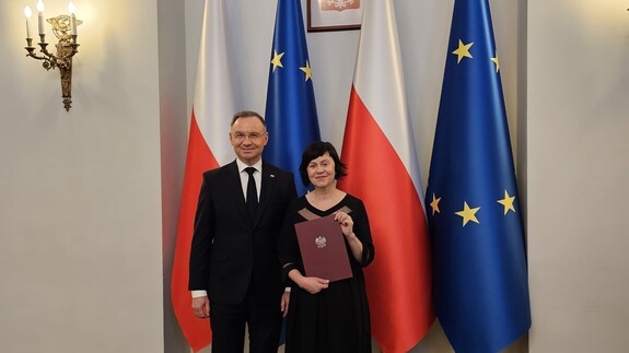 Prof. Anna Janicka odebrała nominację profesorską